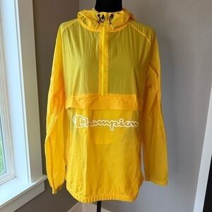 Champion lightweight pullover windbreaker size large